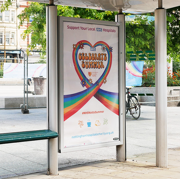 Nottingham Hospitals CharityNHC_BILLBOARD_CAMPAIGN_NHS_CELEBRATE_SUMMER_POSTER