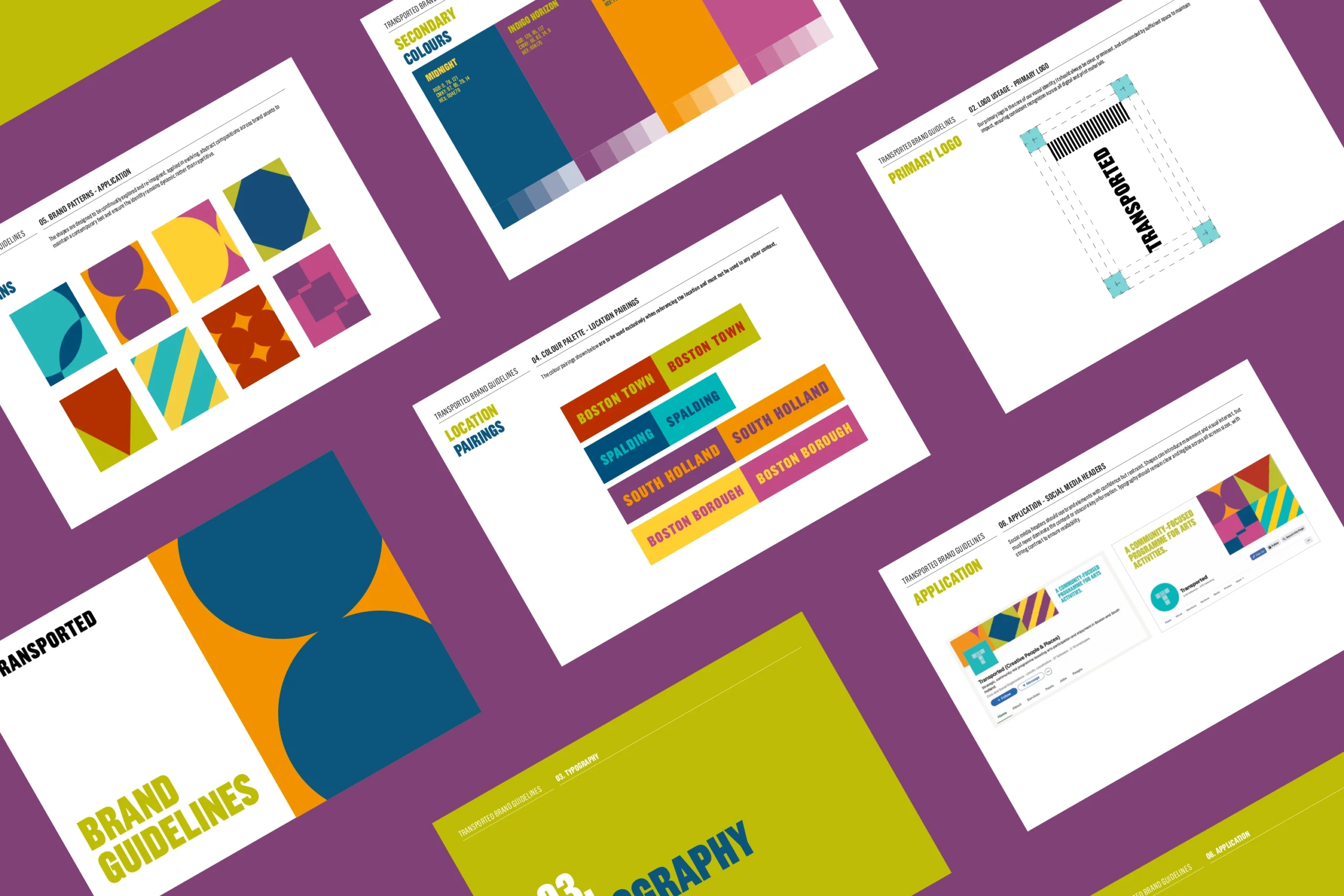 New Transported brand guidelines 